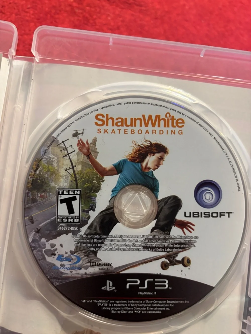 PS3 Sony Shaun White Skateboarding (PlayStation PS3 . Vintage